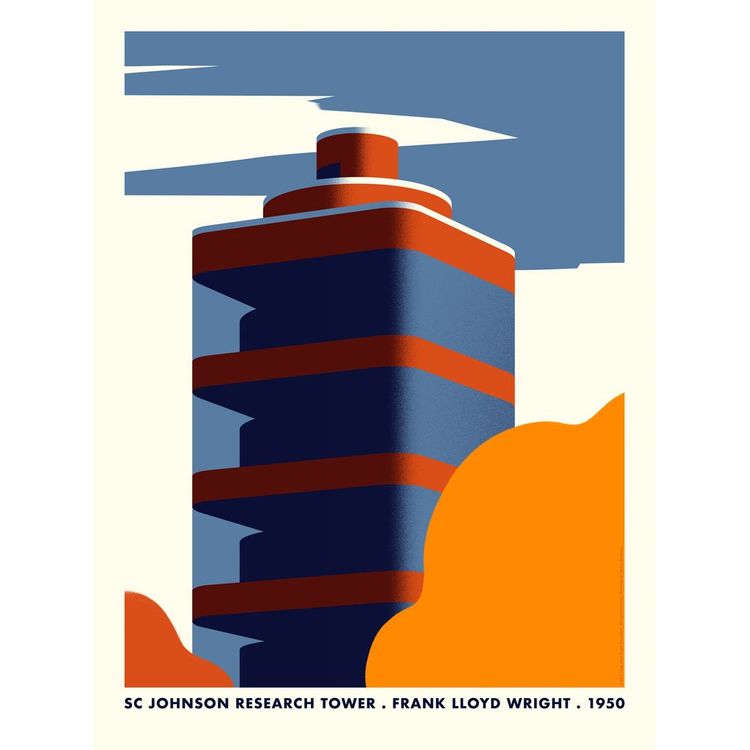 SC Johnson Research Tower by Thomas Danthony