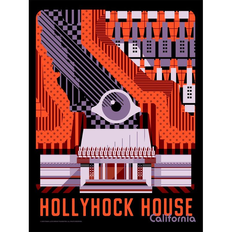 Hollyhock House by WBYK