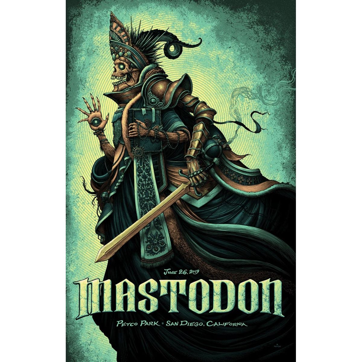 Mastodon – San Diego, CA 2019 (Variant)