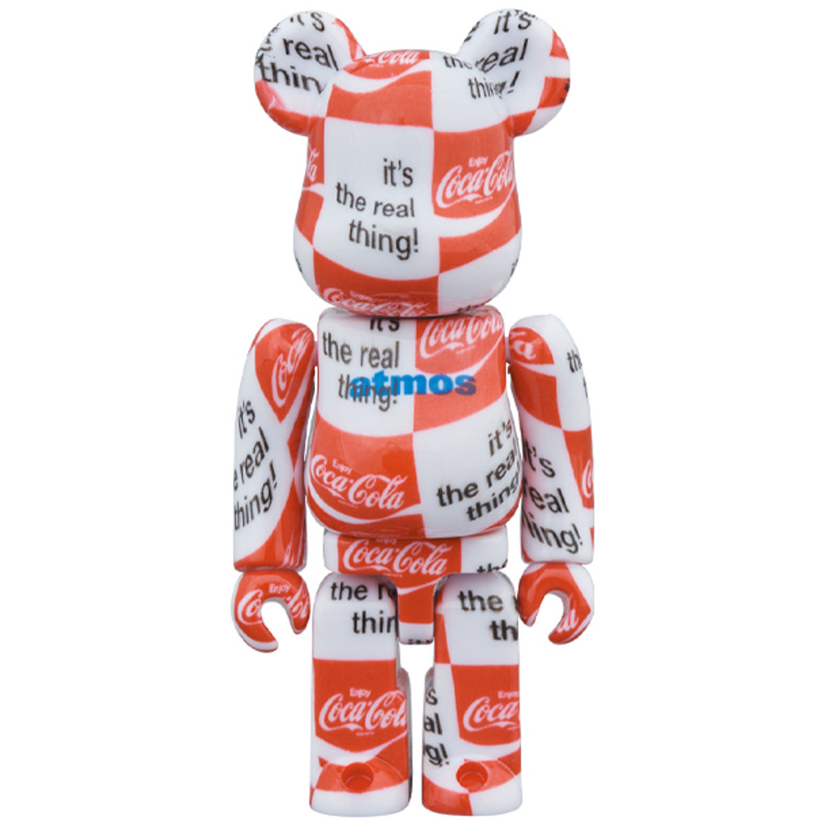 100% + 400% Atmos x Checkboard Coca-Cola Be@rbrick (Set)