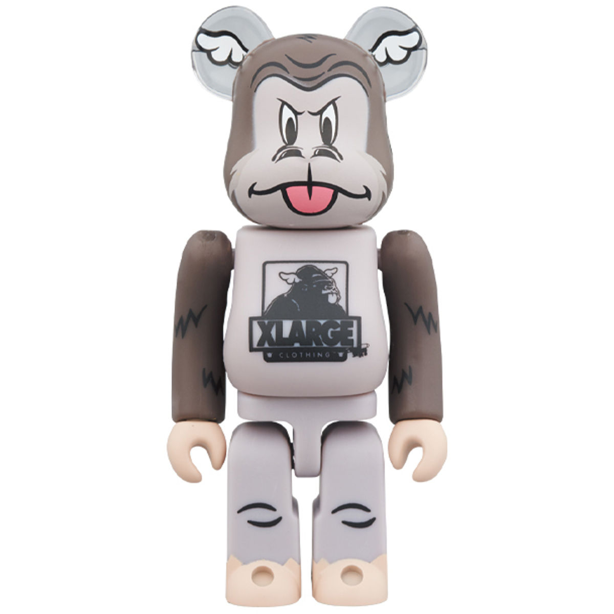100% + 400% XLarge x D*Face Brown Be@rbrick (Set)