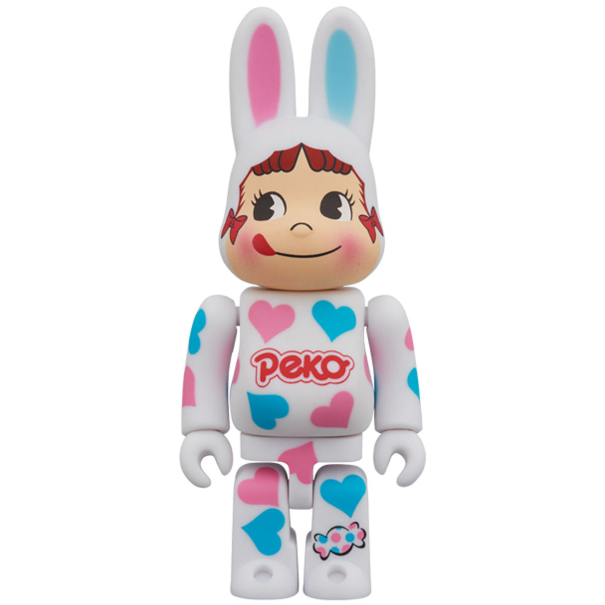 100% + 400% - Milky Peco-chan Heart R@bbrick