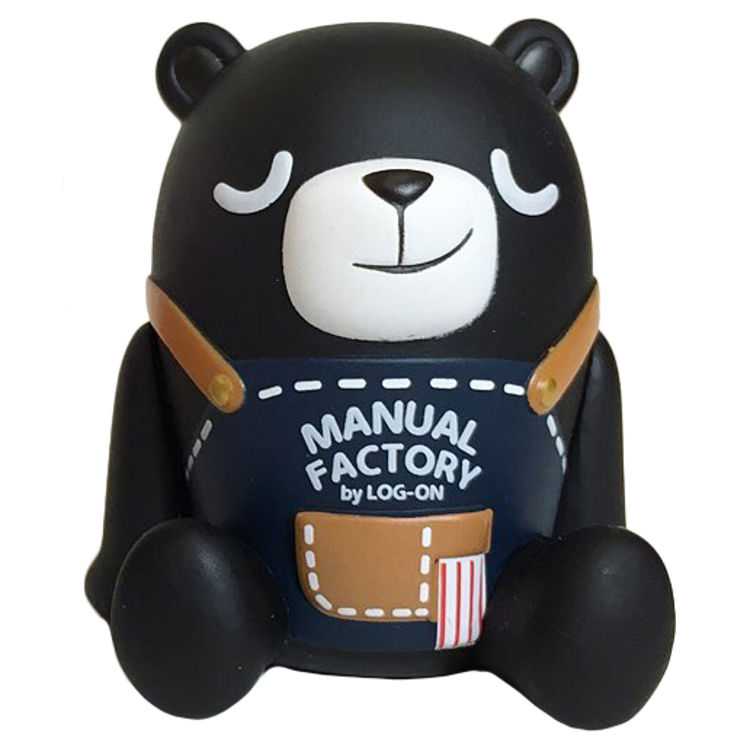 Log-on Bear (Black Variant) by LOG-ON