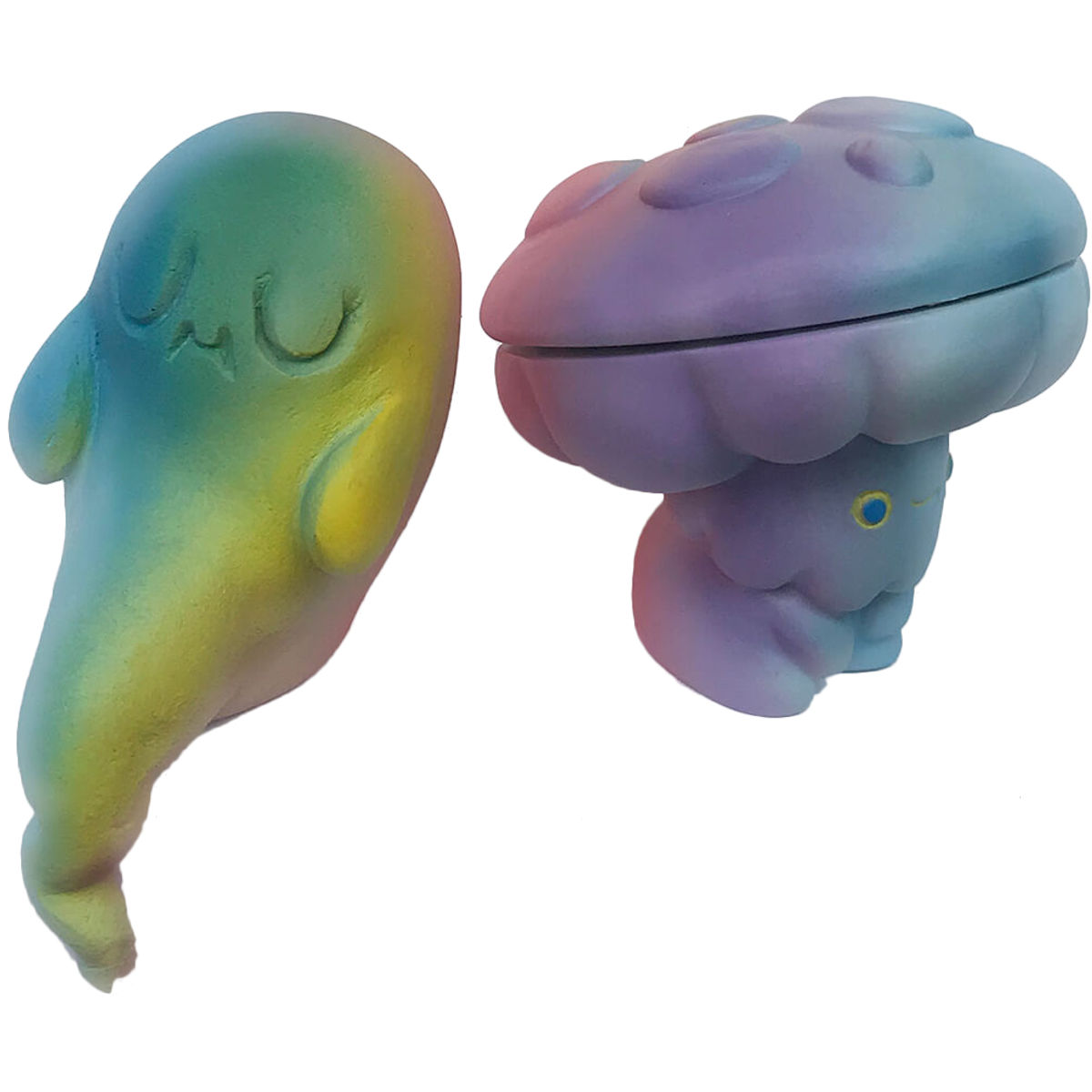 Rainbow Shumi + Shelf Ghost (Set)