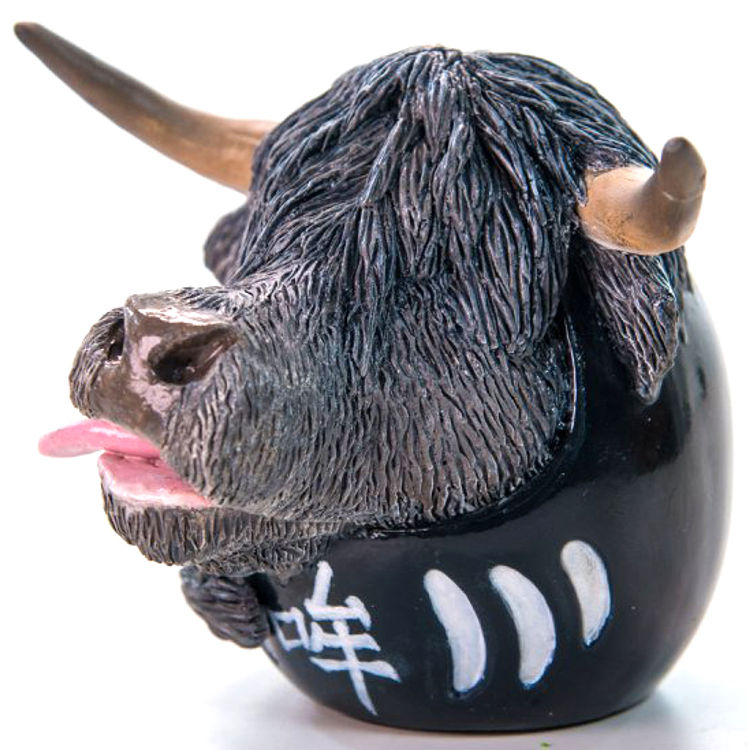Black Mountain Alpine Cow by Ossa O Studio
