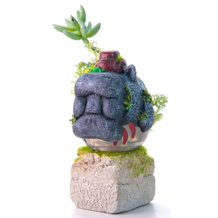 Blue Moss Dog by Why-art