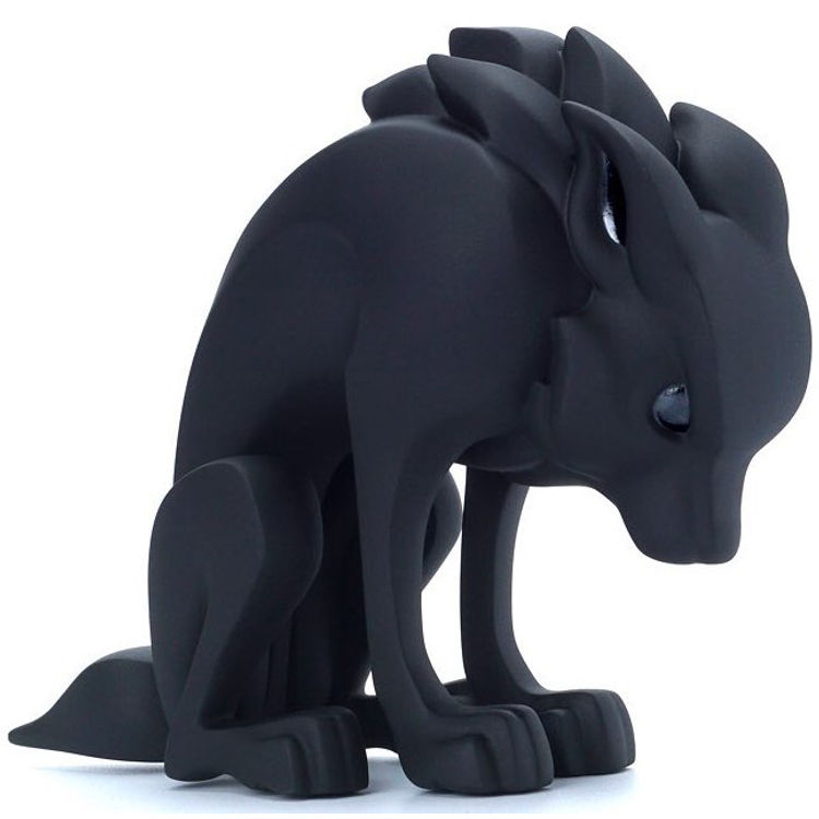 Matte Black Wolf (DCon '19) by Colus