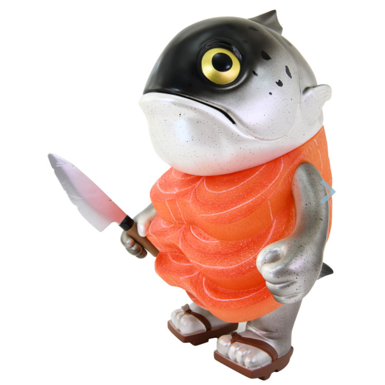 10.2" Maguro: Giant Salmon (Instinctoy) by Chino Lam