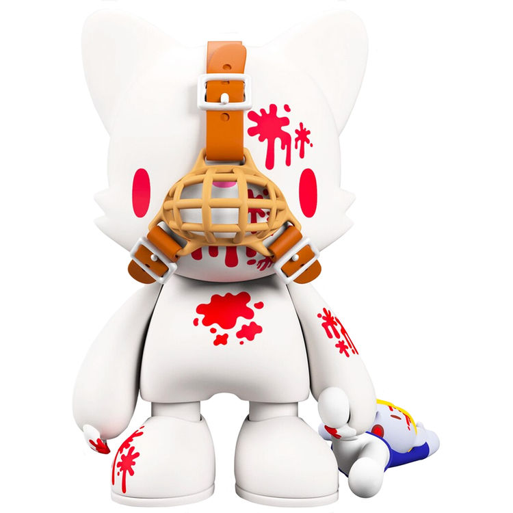 8" White Gloomy Bear SuperJanky by Mori Chack