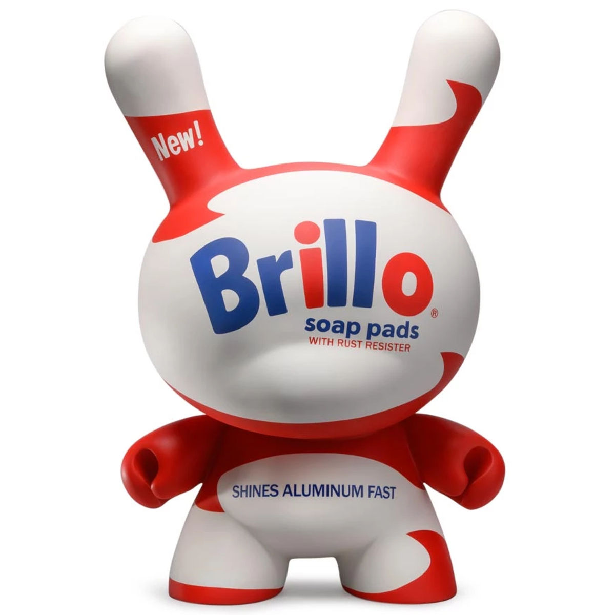20" Masterpiece Dunny : White Brillo