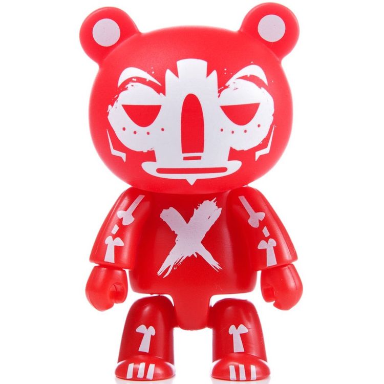 Skelanimals - Frank Mysterio (Red) by Frank Mysterio