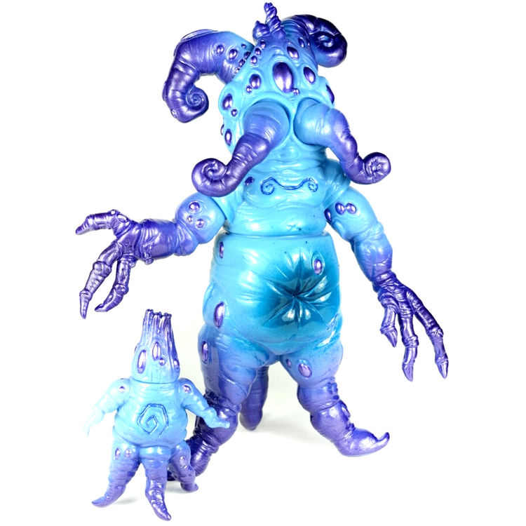 Metallic Purple & Turquoise Mandrake Root by Doktor A