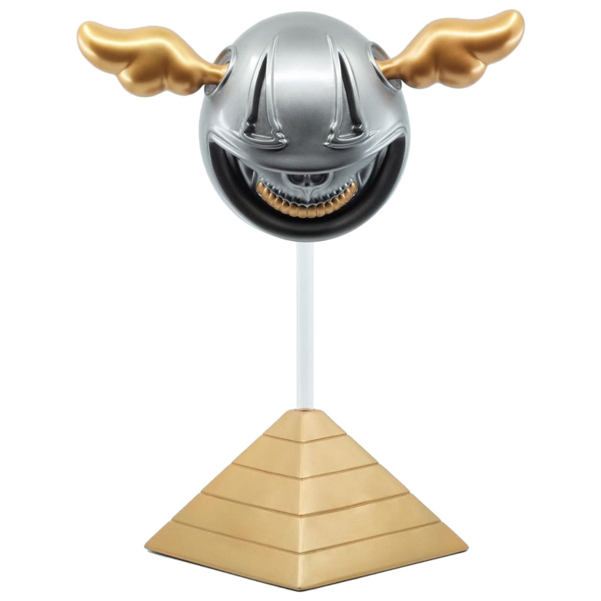 Silver D*Dog Grin (Black Smile)