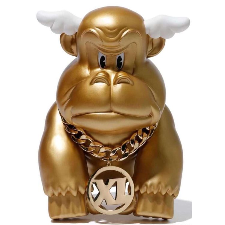 Gold X-Large x D*Face Ape (DCon '19) by D*Face (Dean Stockton)