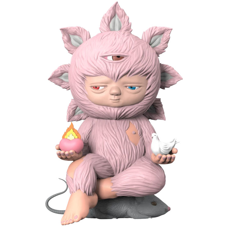 Pink Baby Beyond by Alex Face