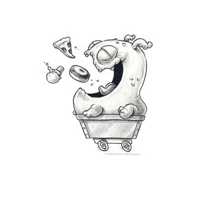 Original Drawing #1049 by Chris Ryniak