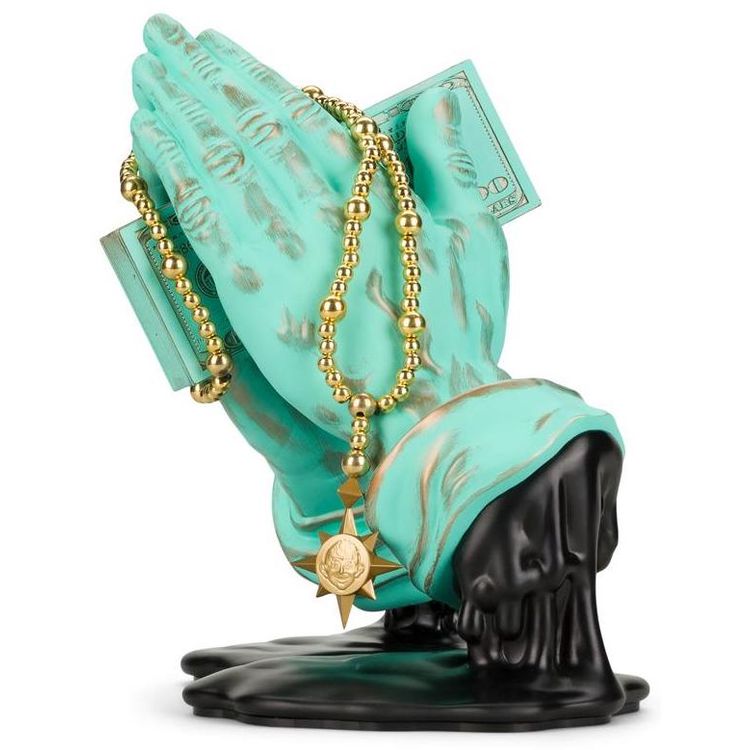 Patina Let Us Pray by Frank Kozik
