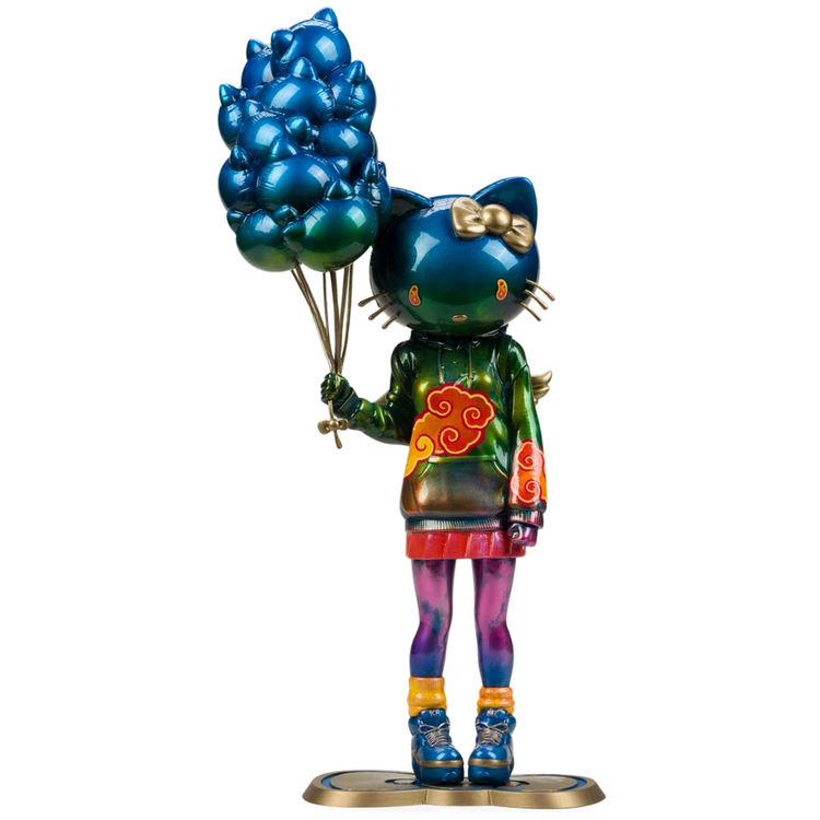 9" Ephemeral Blue Hello Kitty x Candie Bolton by Candie Bolton