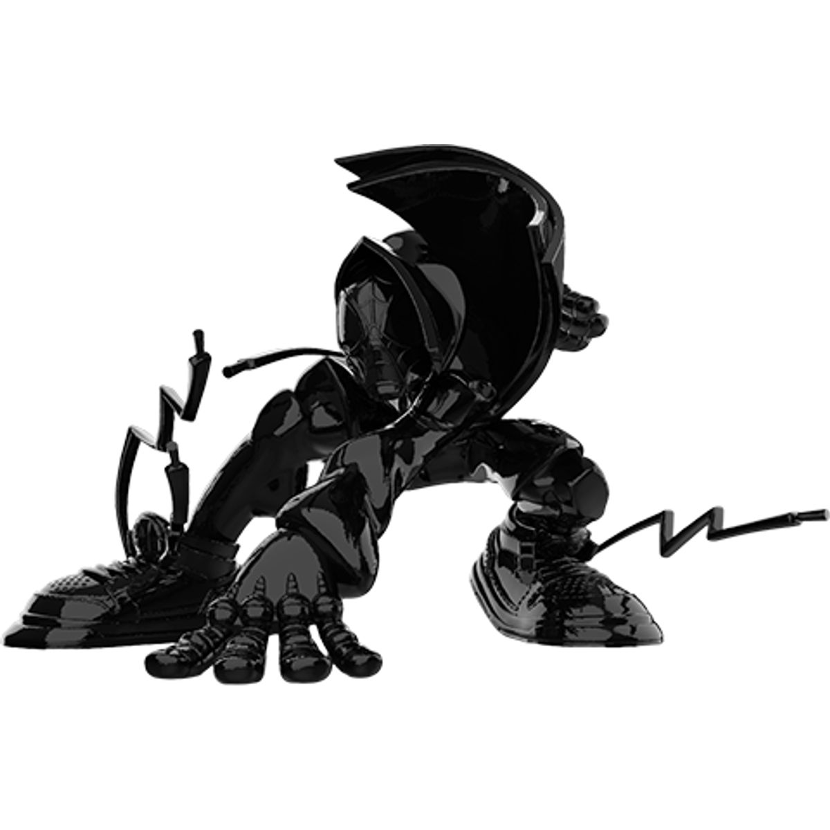 25" Giant Gloss Black Miles