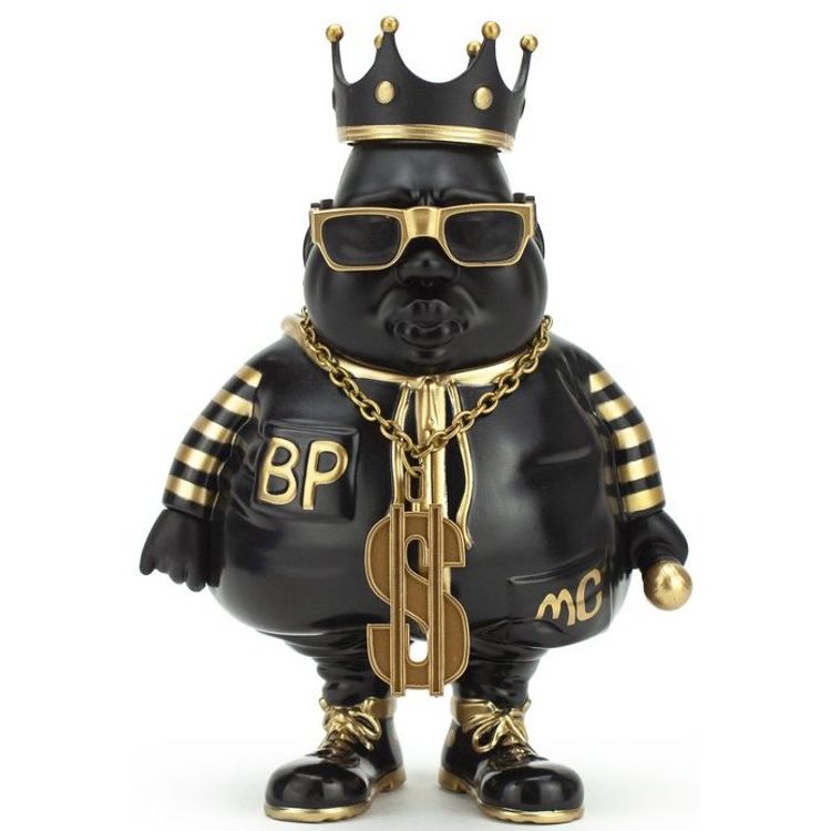 Black & Gold Big Poppa (Tenacious Toys Exclusive) by Ron English