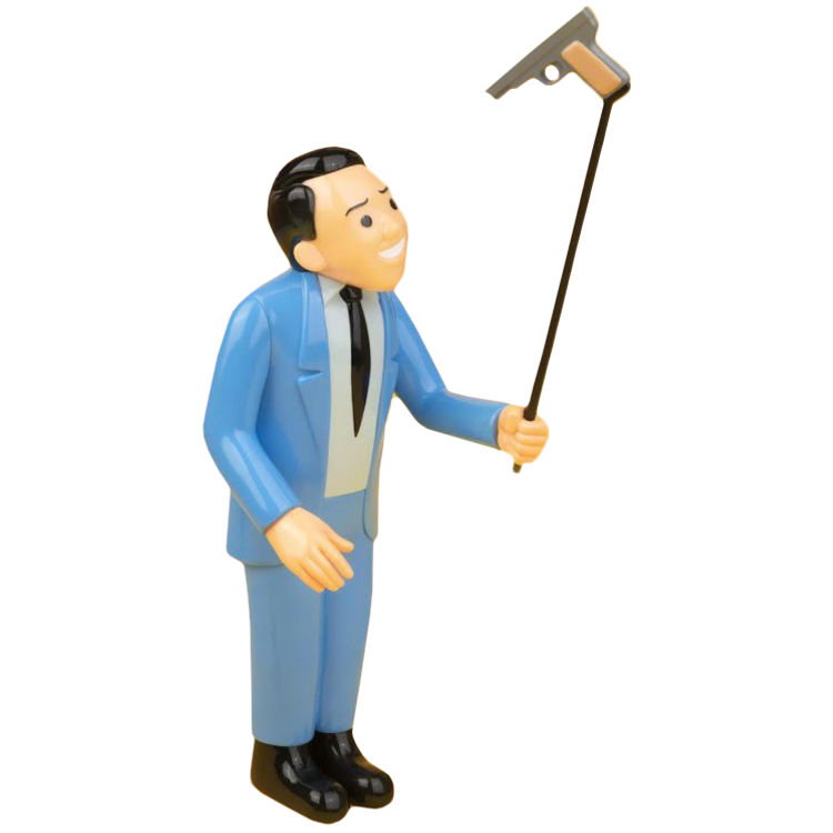 Selfie Gun (Blue) by Joan Cornellà