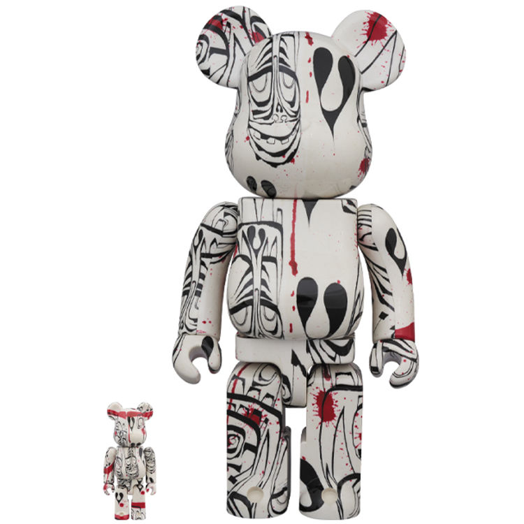 100% + 400% Phil Frost Be@rbrick (Set) by Phil Frost