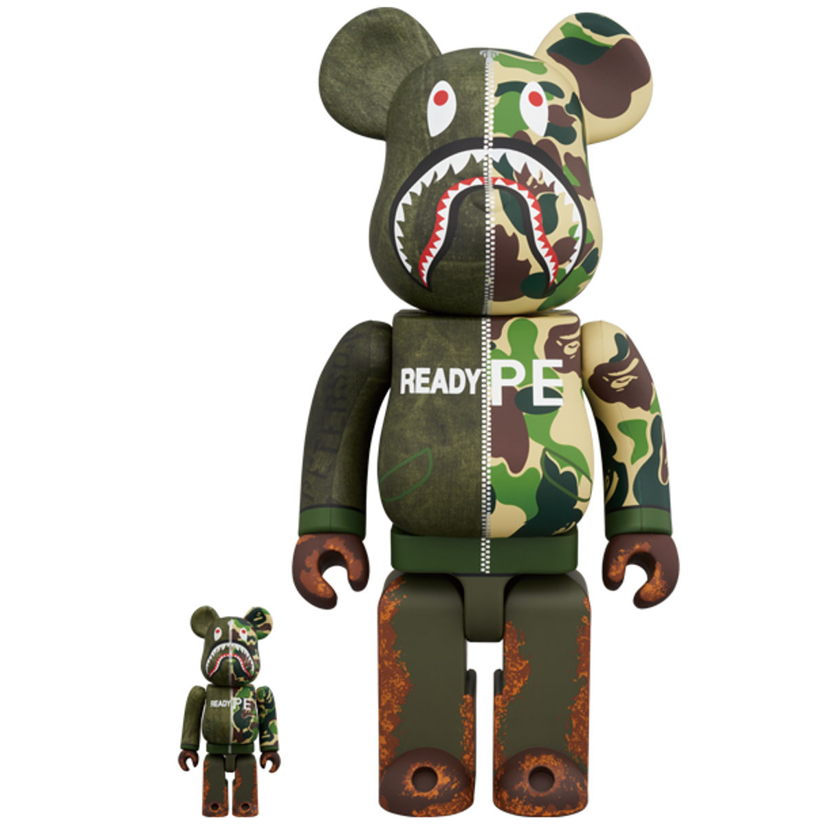 100% + 400% Readymade Camo Be@rbrick (Set)