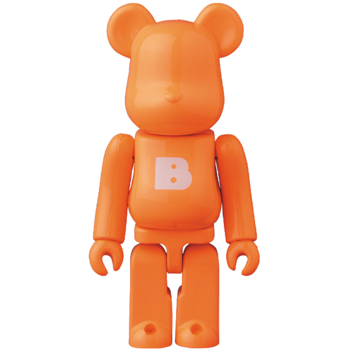 Orange Basic Be@rbrick 'B'