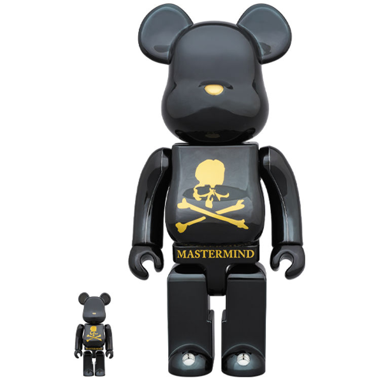 100% + 400% Mastermind World Be@rbrick (Set) by Mastermind Japan
