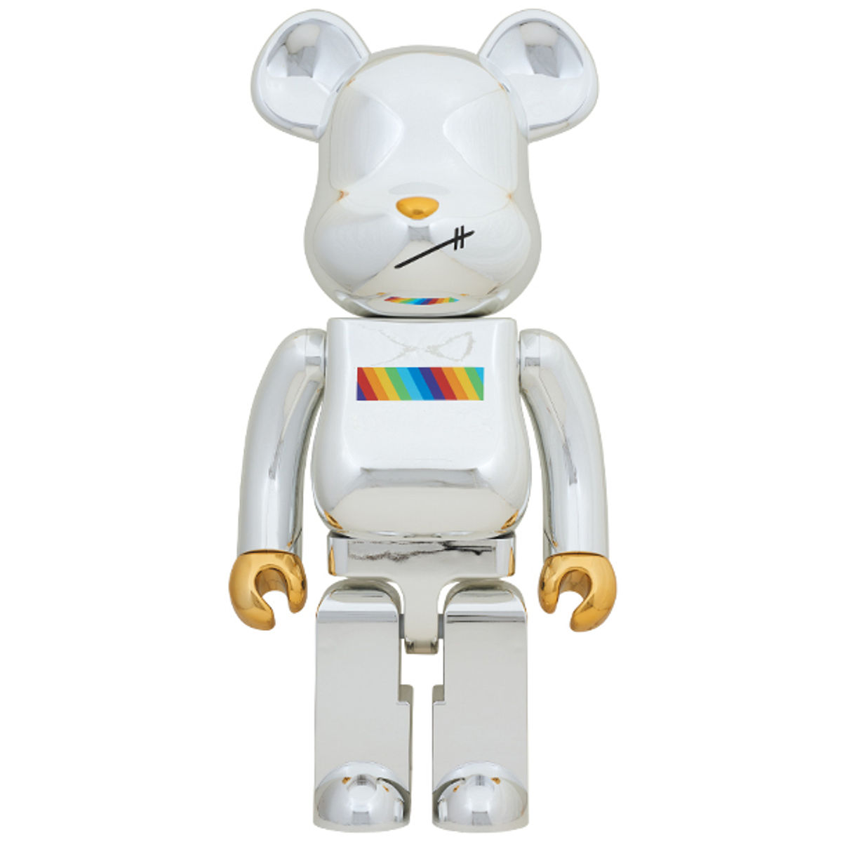 1000% Chrome J.S.B. 1st Be@rbrick