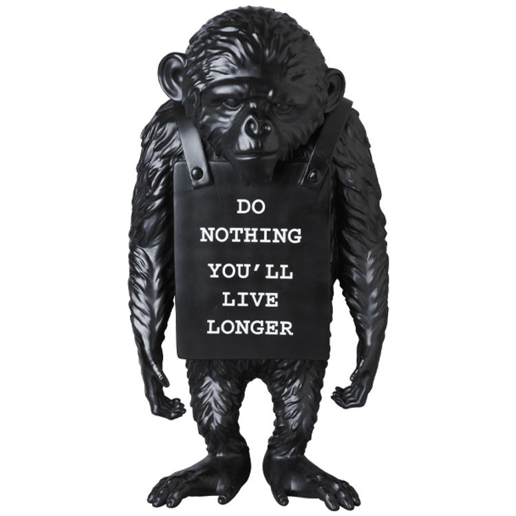 Reverse Monkey Sign by Banksy (Brandalised)