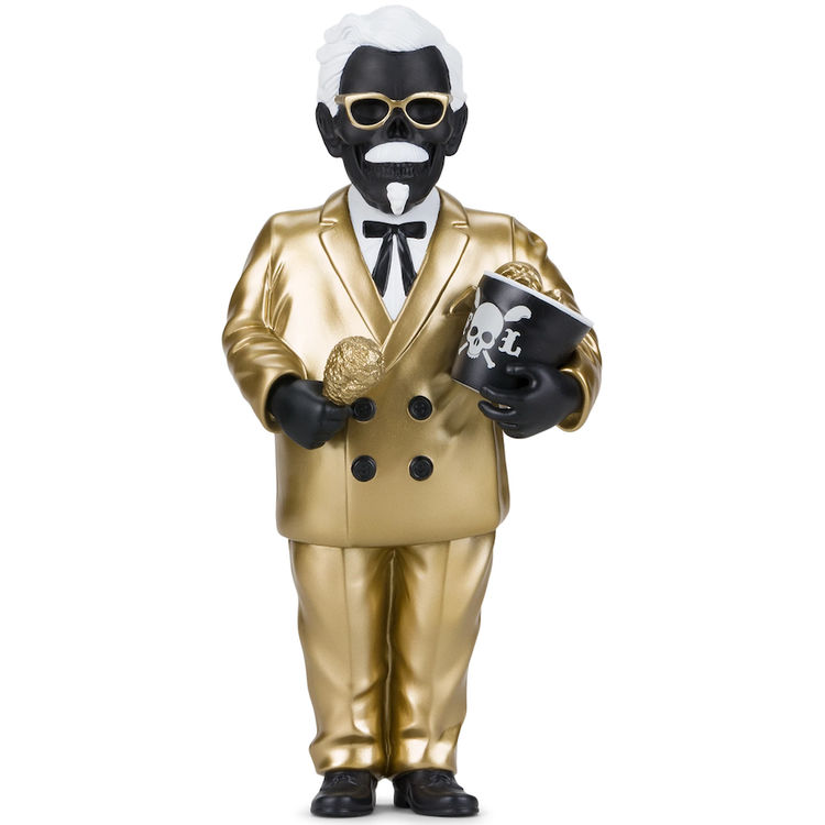 Black & Gold General Tso's Nightmare (Polyphony Exclusive) by Frank Kozik