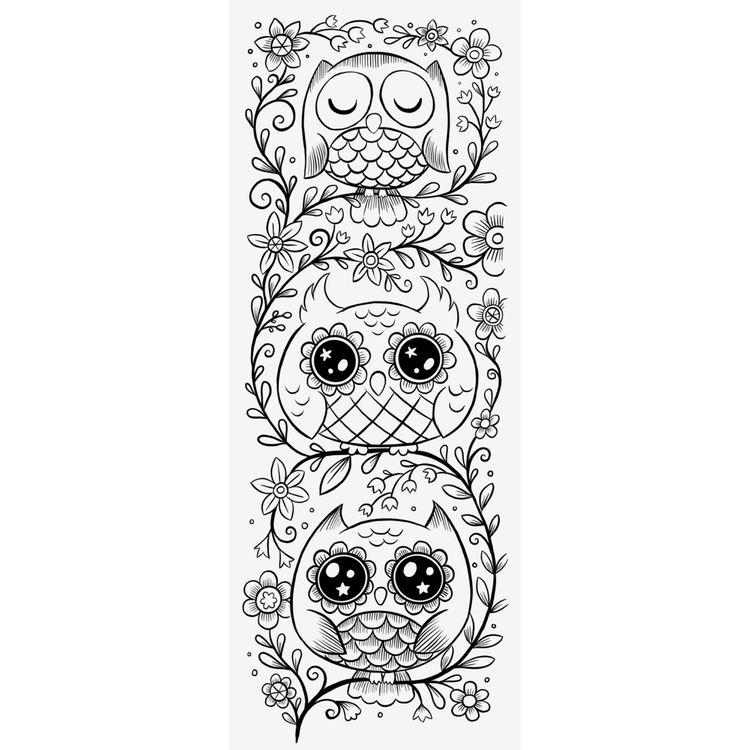 Owls Tenugui by Jeremiah Ketner