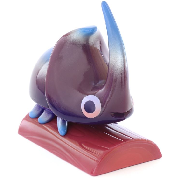 Midnight Plum Rhino Beetle by Christopher Lee
