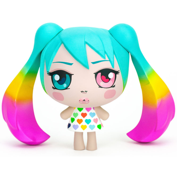 Anime Rainbow O-Miku by Camilla d'Errico