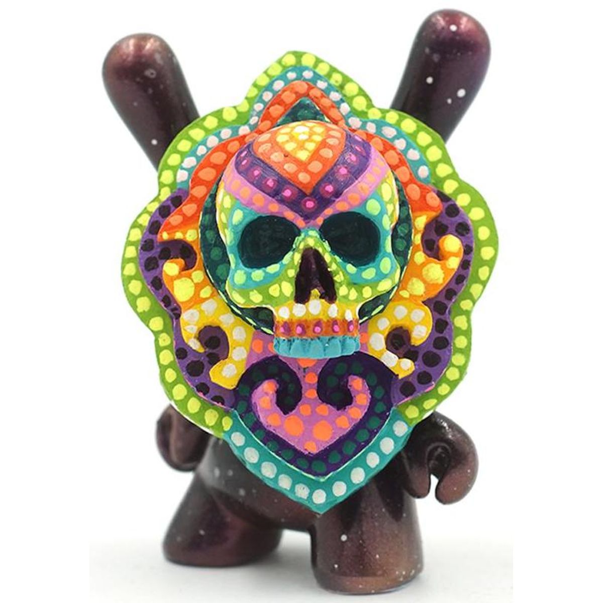 3" Blacklight Skull Divinity