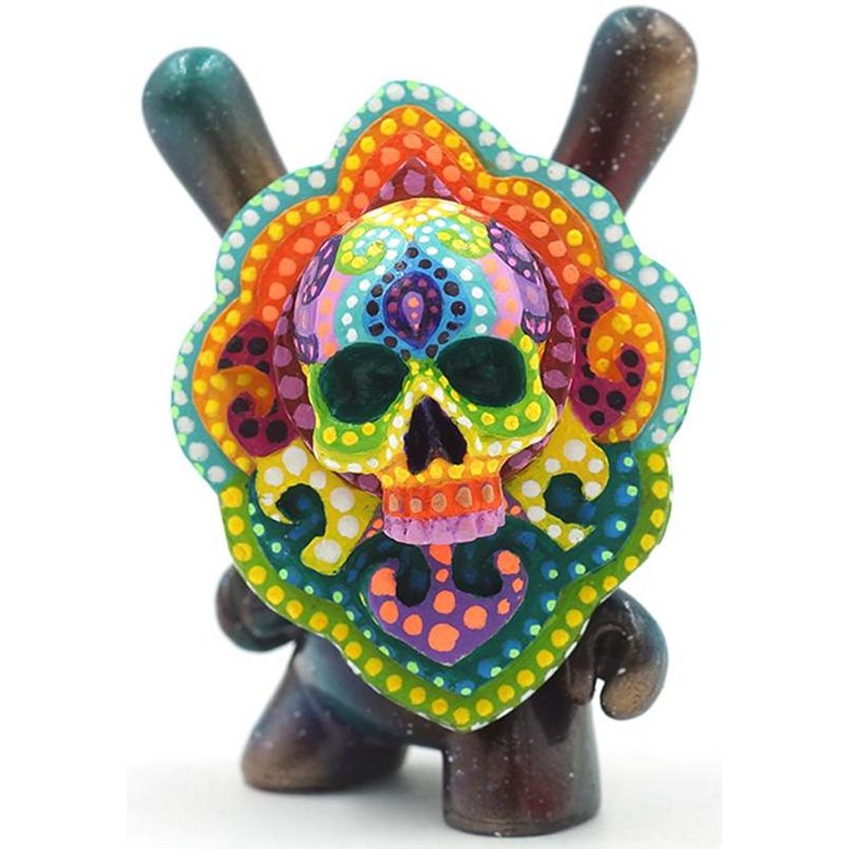 3" Blacklight Skull Divinity