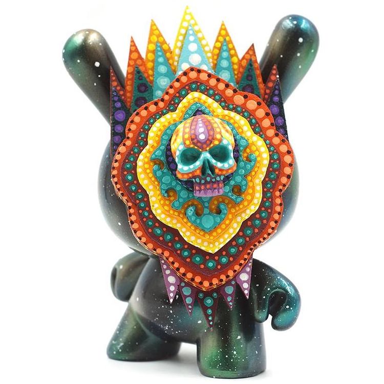 5" Blacklight Skull Divinity by MP Gautheron