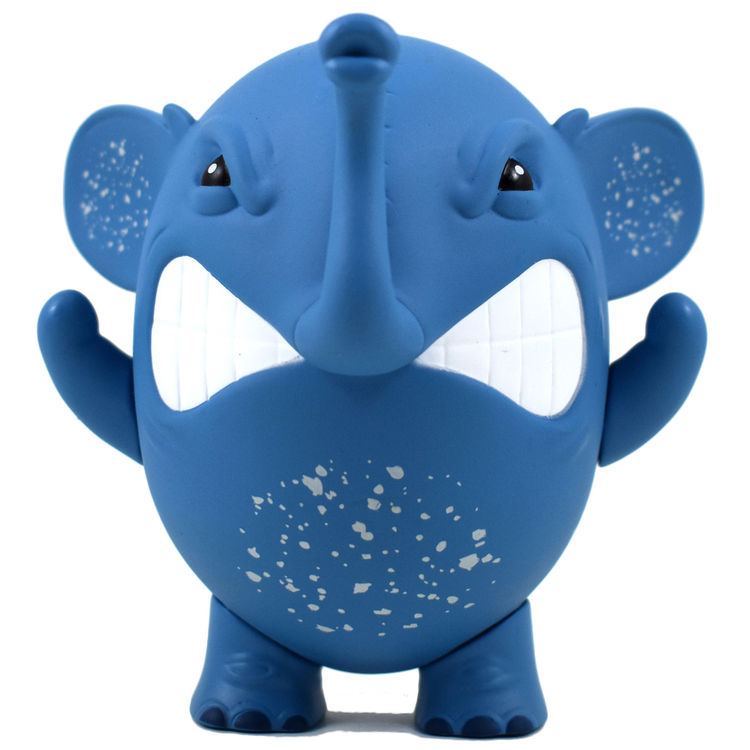 Blue Charlie the Angry Elephant (Tenacious Toys Exclusive) by Angel Once