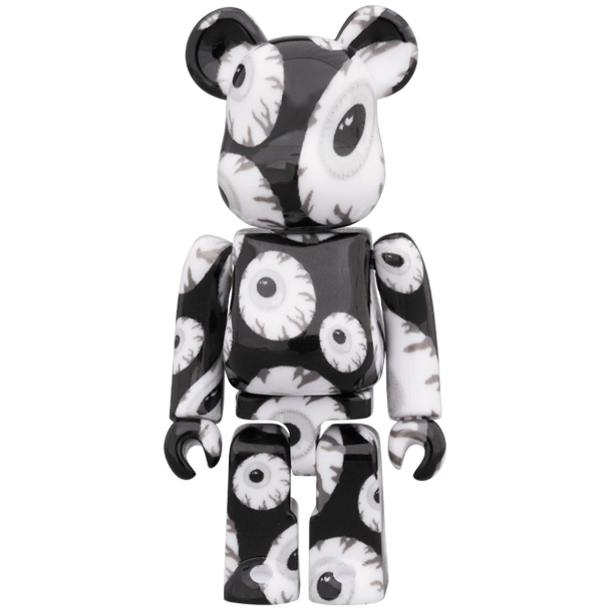 100% + 400% Monochromatic Mishka Be@rbrick (NTWRK Exclusive)