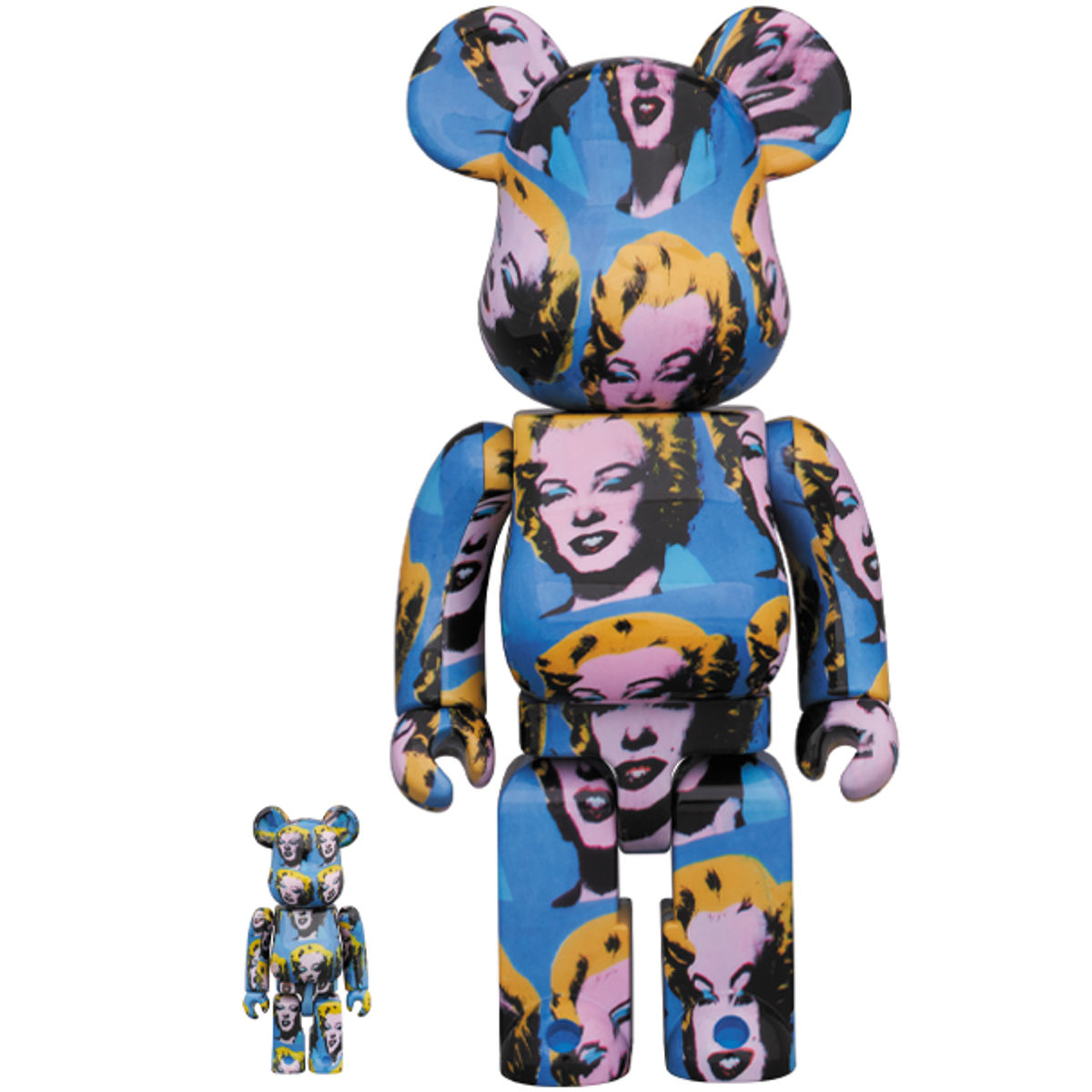 100% & 400% Marilyn Monroe Be@rbrick (Set)