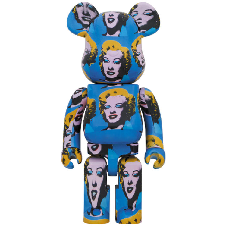 1000% Marilyn Monroe Be@rbrick by Andy Warhol