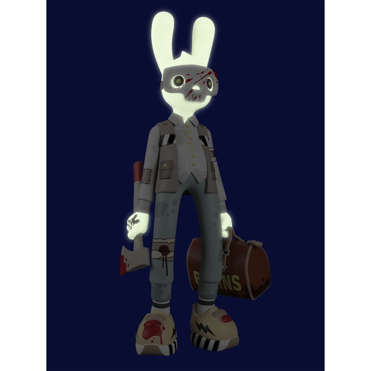 Work & Slay Guggimon Rabbit