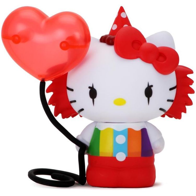 Hello Kitty Dressed as Scary Clown by Sanrio