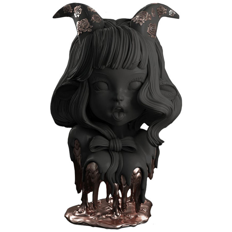 Black & Copper Capricorn by Camilla d'Errico