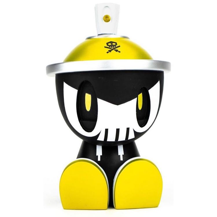 Yellow Lil Qwiky Canbot (I Am Retro Exclusive) by QUICCS