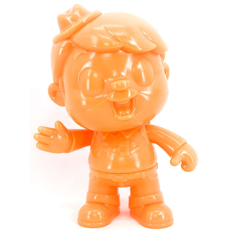 Orange Sofubi Vincent (DCon 2019) by Klim Kozinevich