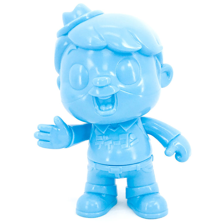 Light Blue Sofubi Vincent (DCon 2019) by Klim Kozinevich