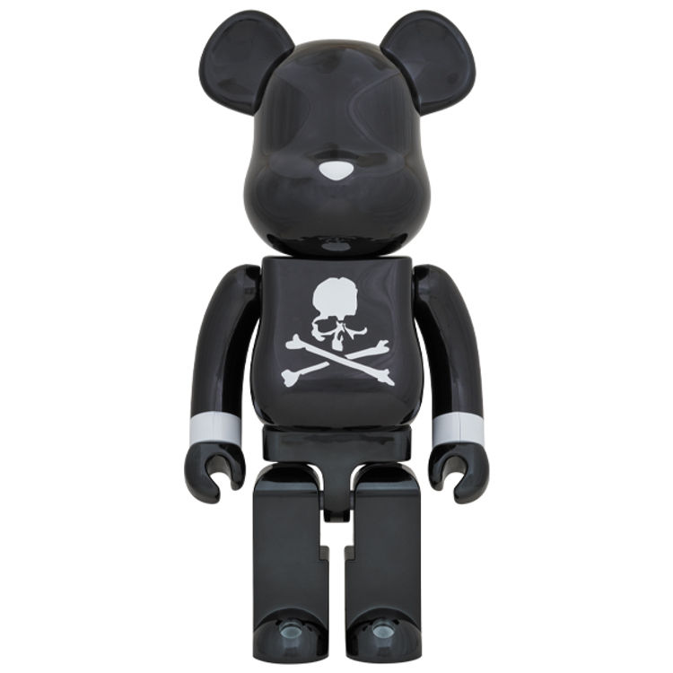 1000% Black Chrome Mastermind Japan Be@rbrick by Mastermind Japan