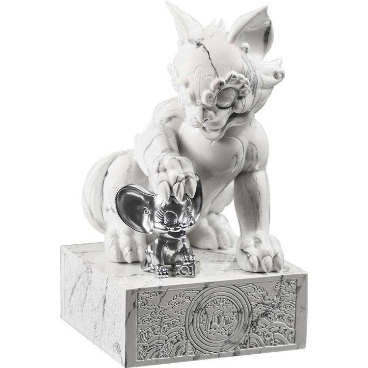 White Marble Tikka Tom & Jerry by Tik Ka from East